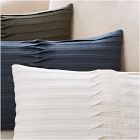 Centered Pleat Pillow Cover
