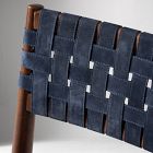 Giles Woven Leather Dining Chair