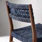 Giles Woven Leather Dining Chair