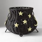 Petite Plume Rattan Cauldron Candy Treat Bowl