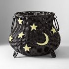 Petite Plume Rattan Cauldron Candy Treat Bowl