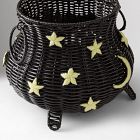 Petite Plume Rattan Cauldron Candy Treat Bowl
