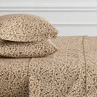 Reversible Percale Dense Leaf Sheet Set