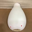 Open Box: Oversized Pure White Ceramic Extra Large Organic (27.4"H)