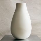 Open Box: Oversized Pure White Ceramic Extra Large Organic (27.4"H)