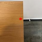 Open Box: Pierce Media Console (66") - Black/Blonde