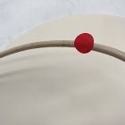 Open Box: Piero Pendant (20") - Eggshell, Antique Brass