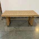 Open Box: Portside Outdoor Dining Table (76.5", Seats 6) - Reef