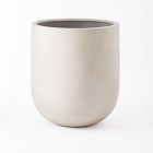 Open Box: Radius Ficonstone Indoor/Outdoor Planter, Extra Large (25.6"D x 26.8"H) - Alabaster