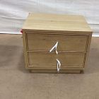 Open Box: Siobhan Oak Nightstand (20") - Blonde, Burnished Brass