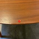 Open Box: Mid-Century Rounded Extendable Dining Table (42" - 60", Seats 4-6) - Acorn
