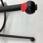 Open Box: Pierce &amp; Ward Bar Stool (30") - P&amp;W Stripe, Black Cast Metal