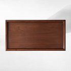 Aniya Woven Leather Side Table (29")