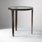 Elwell Glass Side Table (16")