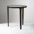 Elwell Glass Side Table (16")