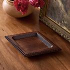 Pierce &amp; Ward Tramp Art Trinket Tray