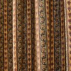 Pierce &amp; Ward Blooming Vine Stripe Curtain
