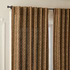 Pierce &amp; Ward Blooming Vine Stripe Curtain