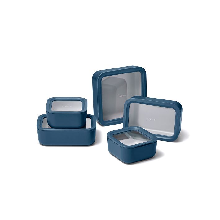 Caraway Ceramic 13-Piece Food Storage Set | West Elm