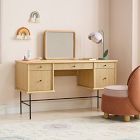 Elora Vanity Storage Desk (55")