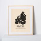 Élan Byrd Virtues of the Soul Framed Print - Courage