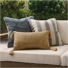 Outdoor Botanical Stripe Pillow Set