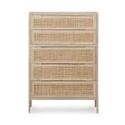 Yvette Woven 5-Drawer Dresser (33")
