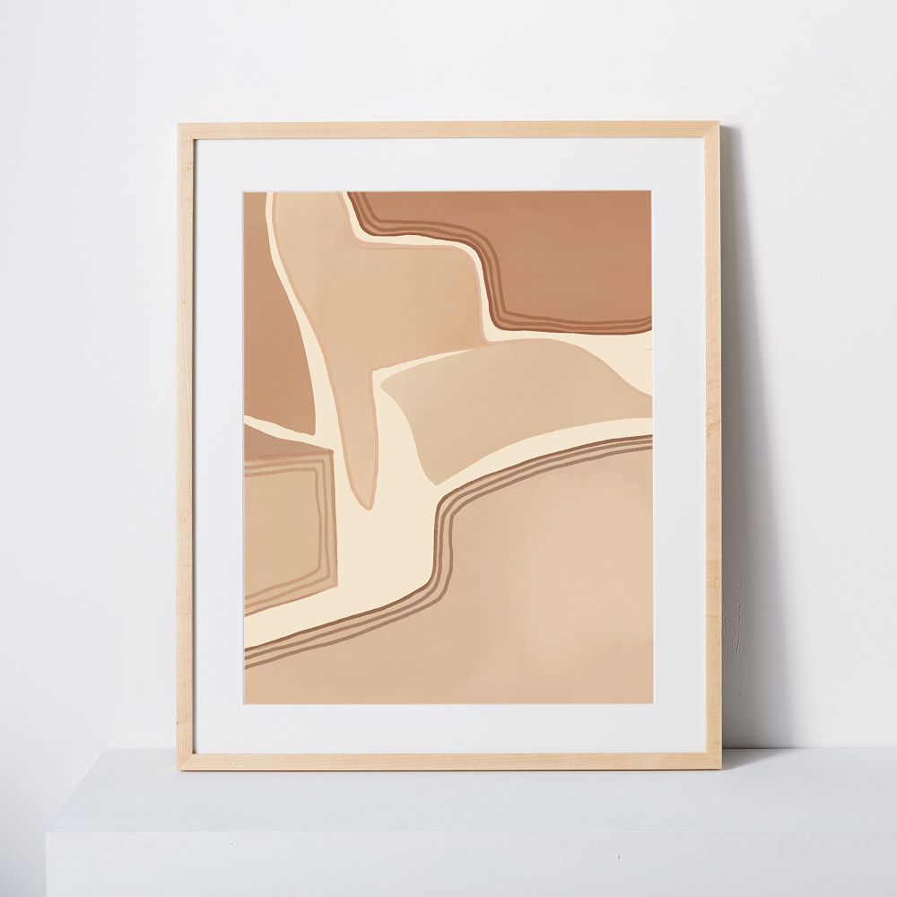 Élan Byrd Framed Print - Desert Path by West Elm