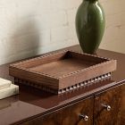 Nadia Carved Wood Tray