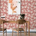 Tempaper Family of Cranes Peel &amp; Stick Wallpaper