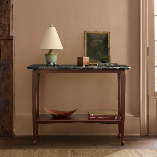 Pierce & Ward Marble Entry Console (42") by West Elm