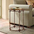 Pierce &amp; Ward Deco Dot Side Table (18")