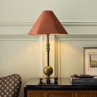 Pierce &amp; Ward Metal Sphere Table Lamp (23")