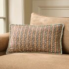 Pierce &amp; Ward Blooming Vine Stripe Pillow Cover