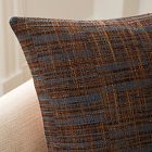 Woven Broken Stripe Square Pillow Cover