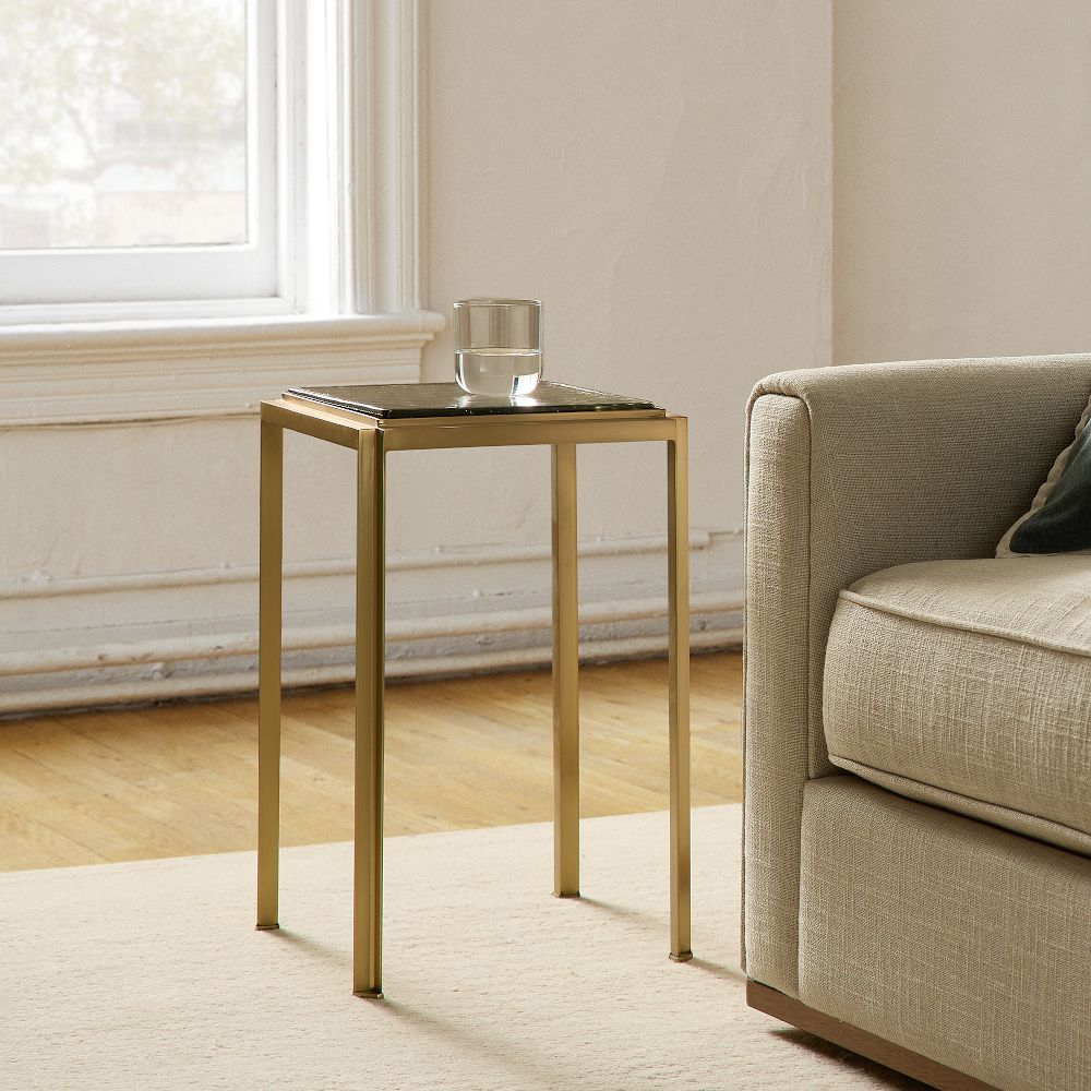 Cerelia Glass Drink Table (12") by West Elm