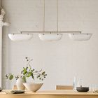 Reynolds Glass Chandelier (51")