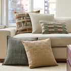 Modern Block Chenille Pillow Cover