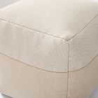 Cotton Canvas Pouf