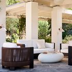 Pebble Indoor/Outdoor Oval Coffee Table (36"&ndash;48")