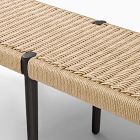 Ventura Aluminum Outdoor Dining Bench (66")
