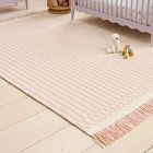 Woven Stripe Wool Rug