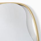 Asymmetrical Mixed Forms Metal Wall Mirror