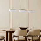Reynolds Glass Chandelier (51")