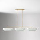 Reynolds Glass Chandelier (51")