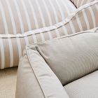 Sunbrella® Indoor/Outdoor Wave Striped Pet Bed