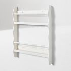 Daisy Wall-Mounted Tiered Book Rack (24")