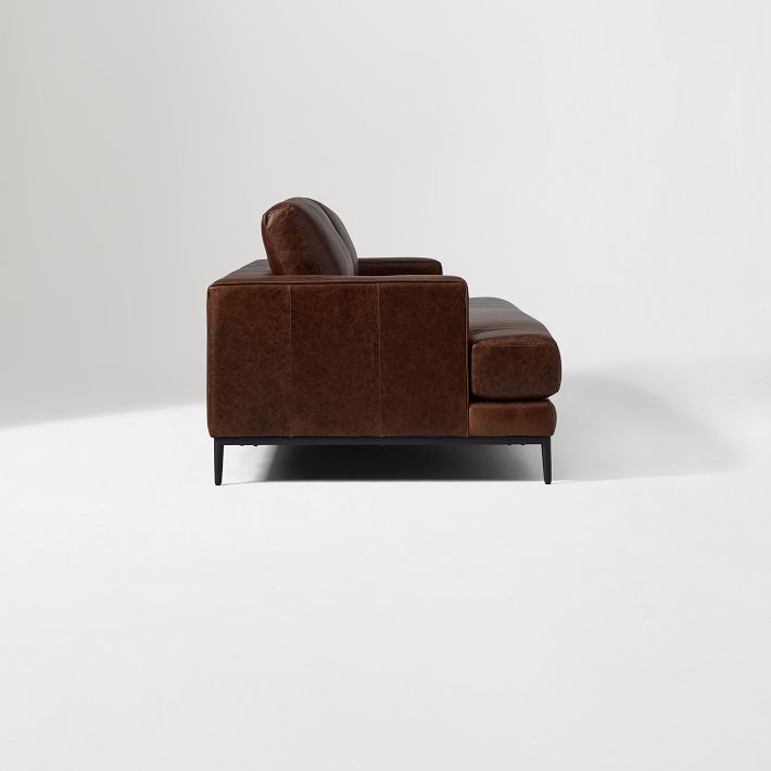 Landon Leather Sofa (66