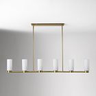 Weston Fluted Glass Chandelier (48")