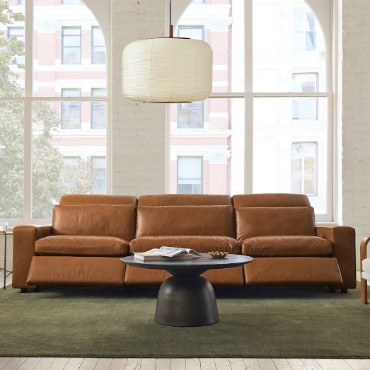 Whitmore Leather Motion Reclining Sofa 125